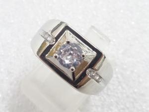 クリスタル　指輪(15.5号)